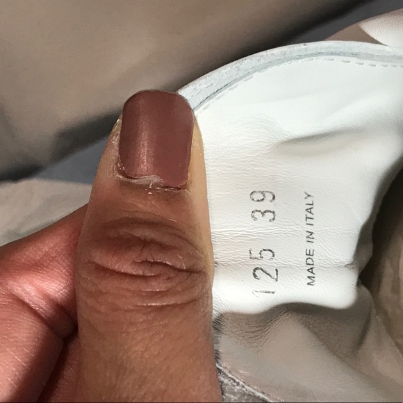 PRADA Calzature Donna Logo Stripe Leather Sneakers - Picture 12 of 13